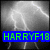 six showing a grayscale lightning effect with text overlays in various colors and fonts