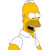 Pixelated yellow cartoon character with wide eyes, open mouth showing red tongue and black interior, wearing white shirt against plain background.
