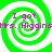 Four identical green and white spiral patterns arranged in a with pink text reading "I got Mrs. Higgins" overlaid on each spiral