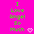 Green pixelated text on bright pink background reads "I Love Angel So Much" with a white heart symbol.