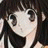 A pixelated anime-style character with large eyes and dark hair appears on the left side of a contact sheet, while the right side displays stylized text reading "Anime IM" above smaller text that may be "COM" or similar.