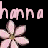 Pixelated pink text and two pink flowers on a black background in a contact sheet layout with 2 frames.