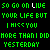 A static contact sheet of 7 animated frames showing green pixelated text on a black background with heart symbols replacing punctuation.