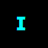 Static digital image with cyan and magenta text on black background, displaying fragmented phrases about unrequited love.