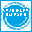 identical blue circular icons with white text reading "YOU MAKE MY HEAD SPIN" and a swirling motion effect