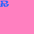 Blue pixelated text 'ROCK' on pink background with star and slash symbols appearing in lower frames.