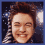 Four pixelated show a person's face in different expressions and close-ups with blue borders between them