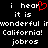 Black background with white pixelated text and a red heart symbol replacing the 'o' in 'hear' on the left side.