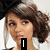 A four- shows a woman with brown hair in different poses and expressions, including text overlays