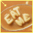 Animated sequence of a spoon with 'EAT ME' cereal letters floating in brown liquid, showing subtle motion changes across frames.