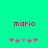 Pixelated pink text 'mario' above two of pink and gray plus signs on a bright green background