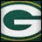 Green and white pixelated 'G' logo on left, dark green background with white text reading 2007 NFC NORTH DIVISION CHAMPIONS on right.