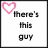 Pixelated text in four with pink heart symbols, displaying phrases about liking someone
