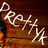 Pixelated white cursive text spelling 'D Rek' on a brown gradient background with orange and dark red tones.
