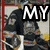 Hockey-themed buddy icon with text overlay reading "MY GOAL IS TO PREVENT YOURS" across six showing goalies in action