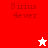 Red and white pixelated icon with 'Sirius 4ever' text, featuring a white star on red background and red star on white background.