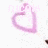 A pink heart outline icon with a small crown detail on top, displayed in two states: one with the crown visible and another where it is absent.