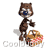 Animated contact sheet of a brown bear mascot holding a picnic basket across 12 frames with subtle pose variations.