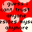 Red background with repeating light pink circles and black text reading "i guess i cant trust anyone besides myself anymore" in a pixelated font.