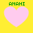 Four identical pink heart shapes on a yellow background with green text above each heart.