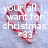 Pixelated heart-shaped icon with red and white gradient, overlaid with white text reading 'you'll want for christmas 2007' on light blue background.