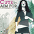 A pixelated image shows a figure with long dark hair and white face paint holding a child-like figure, next to four men in casual clothing.