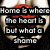 A four- shows hands holding a red apple with text overlays; the top-right displays different text than the top-left