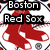 A static image featuring Boston Red Sox and New York Yankees logos with overlaid text reading "Boston Red Sox Kick butt over the".