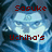 Pixelated anime-style character with blue hair and white face, overlaid with red text reading "Sasuke Uchiha's Lightning Blade Jutsu Is P.I.M.P" across four