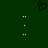 Dark green background with a black pixelated heart symbol at top center and yellow square elements arranged in vertical pairs on left and right sides.