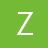 A static pixelated image of a white uppercase Z on a solid green background with no additional elements.