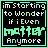 A 48x48 pixel animated contact sheet of a text-based buddy icon showing the phrase "im Starting to Wonder if iEven matter Anymore" with color variations across frames.