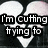 A static image with a black background and white broken heart symbols, overlaid with bold text in multiple sections.