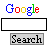 Animated sequence showing Google search interface with 'Orlando' text input evolving from empty to full, plus static elements including Search button and Image link.
