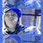 Animated sequence showing a character in blue attire with white accents, transitioning from a side profile to a front-facing pose against a blurred background.