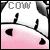 Pixelated icon shows white and pink gradient background with black abstract shapes and partial text 'COM' at top.
