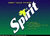 Pixelated static image of a white cartoon character with yellow accents holding a long object against a blue-to-green gradient background.