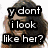 A four- of pixelated text overlays on a blurred background showing partial faces and hair, with bold black-and-white lettering