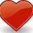Red heart icon with white background on left, red background with black text 'I LOVE RAMEL' on right.