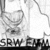 Black-and-white animated icon shows a figure in white clothing with layered lines on chest, repeating text 'SRW' and 'EJU' below.