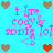 Pixelated icon with cyan background, brown and red heart symbols, and pink text reading "i love cody & apple lol <3" repeated in four quadrants.