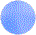 Two circular pixelated icons display blue-toned abstract patterns with subtle color variations across their surfaces.