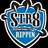 A pixelated blue and white shield-shaped icon with black accents, featuring stylized text reading "SILVER" above a horizontal line and partial letters below.