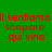 Green background with red pixelated text 'li sentiamoli sentiamo scopare qui vino' arranged in a pattern across four