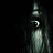 identical dark, blurry figures with glowing eyes and red text reading 'The Grudge' overlaid on each