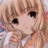 A 48x48 pixel buddy icon featuring a close-up of an anime-style character with light brown hair and large dark eyes on the left, paired with a black background containing white text "Anime IM" above smaller stylized text "c0m" on the right.