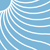 Light blue background with white diagonal lines forming a pattern of radiating stripes.