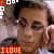 repeated images showing a person with dark hair and glasses resting their head on a hand, with red text reading 'I LOVE' or 'JOHN' in the lower-left corner of each