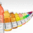 Green background with pink text and a pixelated image of bottles on the left side.
