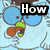 Animated cartoon owl with blue eyes and orange beak, displaying text "How Many Licks" across four